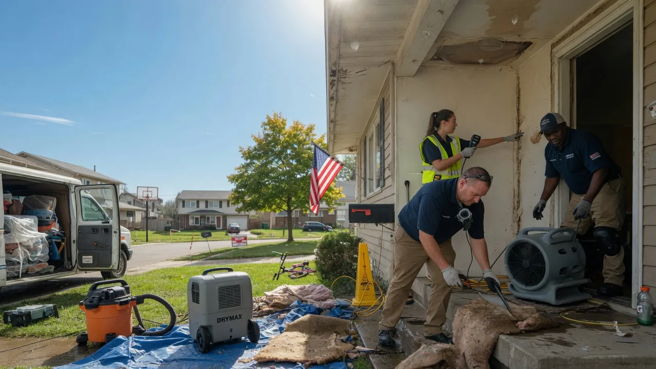 Water Damage Restoration in Sheffield, IL near me
